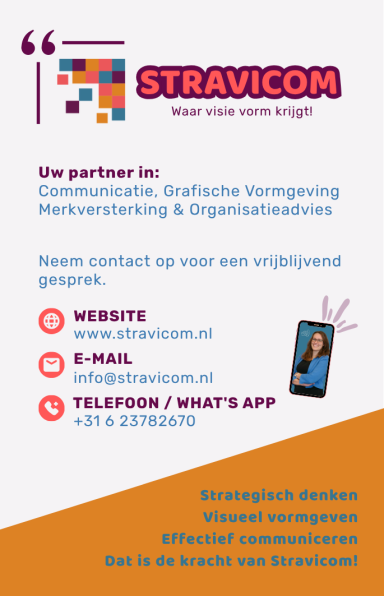 Bedrijfsadvertentie staand