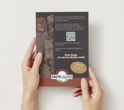 Uitnodiging (brochure vorm)