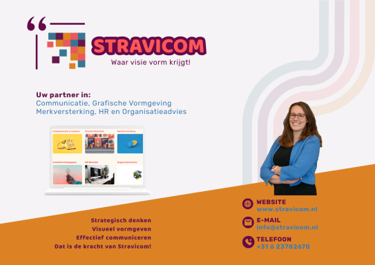 Bedrijfsadvertentie liggend